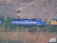 GSCX 7351 (on UP) - SD40-2 (ex-GATX 9351, exx-GATX 7351, exxx-SOO 6351, nee MILW 184)