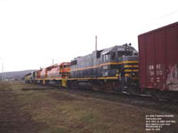 LLPX 2232 (on SLR) - GP38-2 (Ex-BRC 494)