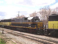 LLPX 2232 (on SLR) - GP38-2 (Ex-BRC 494)