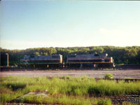 LLPX 2232 and 2231 (on SLR) - GP38-2 (Ex-BRC 494 and 492)