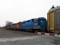 LLPX 2259 (on CN transfering from CBNS to GC) - GP38-2 (ex-IC 3119, exx-ICG 3035, nee IC 3035)