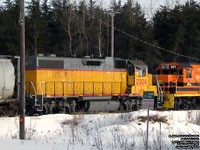 LLPX 2304 (on QGRY) - GP38-2 (ex-UP 413, exx-EMDX 746, exxx-CR 7946, nee PC 7946)