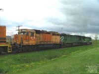 LLPX 3105 (on MMA) - GP40 (Ex-CSXT 9717, exx-CSXT 6587, nee B&O 4012)