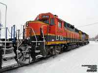 LTEX 2540 - GP35 (ex-BNSF 2540, exx-ATSF 2840, exxx-ATSF 3340, nee ATSF 1340)