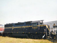 MKCX 4303 (on CDAC) - GP40 (ex-NRE 6545, exx-CSXT 6545, nee B&O 3769)