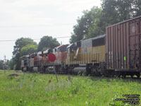 NREX 5951 - SD60 (ex-HLCX 5951, exx-CRIX 2106, exxx-UP 2106, exxxx-UP 5951, nee CNW 8009)