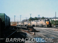 LN 4049 - GP38AC (To SBD 6270, then CSXT 2179), LN 4043 - GP38AC, LN 4035 - GP38AC (To CSXT 2165, then CSXT 2340) and LN 4084 - GP38-2