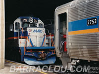 MARC 75 - GP39H-2 (nee MILW 2050)