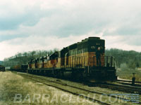 MILW 171 - SD40-2 - 30-ERS-6 (To SOO 6381, EMDX 6381) - Equipped for coal service