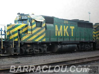 MKT 215 - GP40 (To UP 585, then UP GP28M-2 2559, then HLCX 1059)