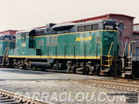 NHN 1756 - GP9 (Ex-CR 7065, exx-PC 7065, nee PRR 7065)