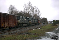 NS 7323 - SD70ACU (ex-UP SD9043MAC 3697, nee UP SD9043MAC 8219)