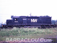NW 1640 - SD40-2 (To NS 1640)