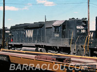 NW 1740 - SD45 (To NS 1740, then EMDX 1744, then WC 1744, then MRL)