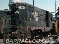 NW 2494 - GP9 (nee NKP 494 - To NS 2494, then Sold for scrap)