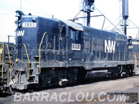 NW 2803 - GP9 (nee NKP 803 - To NS 1473, then Sold for scrap, 1986)