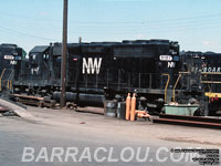 NW 6107 - SD40-2 (To NS 6107)
