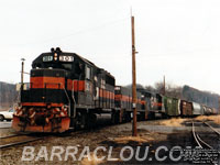 B&M  301 - GP40-2 (Returned to lessor and renumbered to HATX 513)