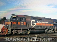 B&M  328 - GP40 (ex-CR 3241, nee PC 3241)