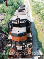 B&M  355 - GP39-2 (Ex-D&H 7615 -- To UP 2734, then UP 1234)