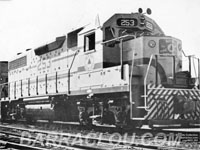 MEC 253 - GP38 (Leased to CDOT 253)