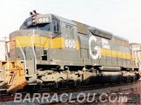 MEC 600 - SD40 (ex-Detroit Edison 003)