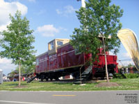 Orford Express caboose and ticket office