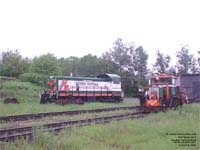 Quebec Central GS9 - Alco S2 (ex-AA 50216, ex-Agrium 50216 - 901)