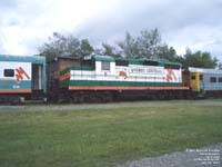 Quebec Central RG5 - GP7r (ex-BM 470; nee MEC 564)