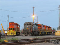 QGRY 2004 - GP38 (ex-CSXT 2119, nee B&O 4819), QGRY 6908 and QGRY 3347