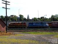 QGRY 2502 - GP35E (Ex-SP 6336, exx-SP 6610, nee SP 7713) and GMTX 2639 - GP38-2 (ex-CSXT 2012, nee B&O 3812)