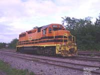 QGRY 3105 - GP40 (ex-QGRY 105, ex-RSR 105, ex-CR 3072, ex-PC 3072, nee NYC 3072)