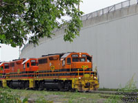 QGRY 3105 - GP40 (ex-QGRY 105, ex-RSR 105, ex-CR 3072, ex-PC 3072, nee NYC 3072)