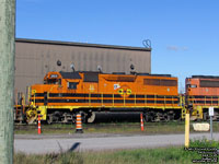 QGRY 3105 - GP40 (ex-QGRY 105, ex-RSR 105, ex-CR 3072, ex-PC 3072, nee NYC 3072)