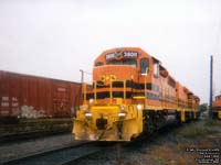 QGRY 3800 - GP40-3 (ex-TFM 1157)