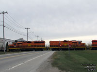 QGRY 3801 - GP40-3 and 801 - RM-1 (Dummy)