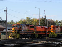 QGRY 3801 - GP40-3 and 801 - RM-1 (Dummy)