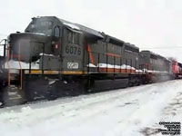 QGRY 6076 - SD40-3 (To BPRR 3333 via QGRY 6076 - ex-CN 5148)