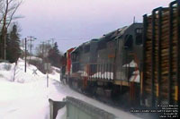 QGRY 6076 - SD40-3 (To BPRR 3333 - ex-GCFX 6076 - nee CN 5148)