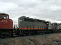 QGRY 6908 - SD40-3 (ex-WC 6908, exx-GCFX 6038, nee CN 5198)