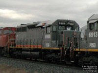 QGRY 6908 - SD40-3 (ex-WC 6908, exx-GCFX 6038, nee CN 5198)