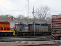 QGRY 6908 - SD40-3 (ex-WC 6908, exx-GCFX 6038, nee CN 5198)