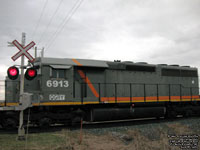 QGRY 6913 - SD40-3 (ex-WC 6913, exx-GCFX 6043, nee CN 5135)