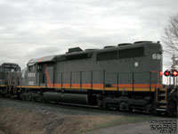 QGRY 6913 - SD40-3 (ex-WC 6913, exx-GCFX 6043, nee CN 5135)