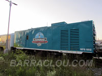 SFG 602 - Electric Generator (HEP) car (ex-AMT 602, exx-STCUM 602, exxx-VIA 154??, nee CN 154??)