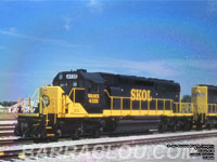 South Kansas and Oklahoma Railroad - WAMX 4135 - SD40-2