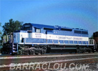 South Kansas and Oklahoma Railroad - WAMX 4158 - SD40-2
