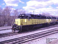 SLR (LLPX) 3002 (Island Pond) - GP40 (ex-GATX 3717, nee B&O 3717. An unit built in 1969.)