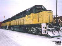 SLR (LLPX) 3003  (Lewiston Junction) - GP40 (Ex-LLPX 3733, exx-GATX/GSCX 3733, nee B&O 3733. An unit built in 1969.)