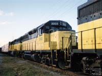 SLR (LLPX) 3003 (Lewiston Junction) - GP40 (Ex-LLPX 3733, exx-GATX/GSCX 3733, nee B&O 3733. An unit built in 1969.)